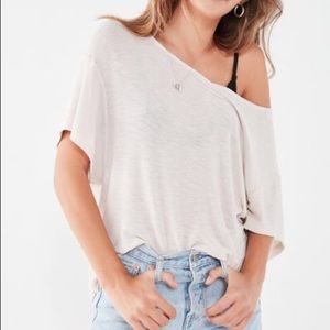 Urban Outfitters Ruched-Front Tee